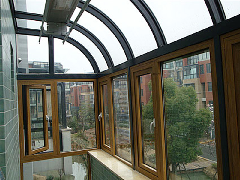 木鋁復(fù)合陽光房